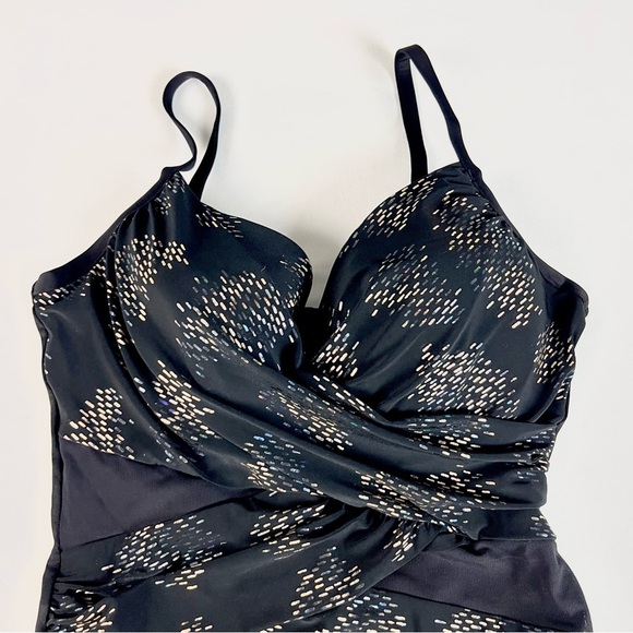 NWOT Miraclesuit Women's Iridium Mystique Underwire One-Piece Swimsuit - Picture 6 of 12